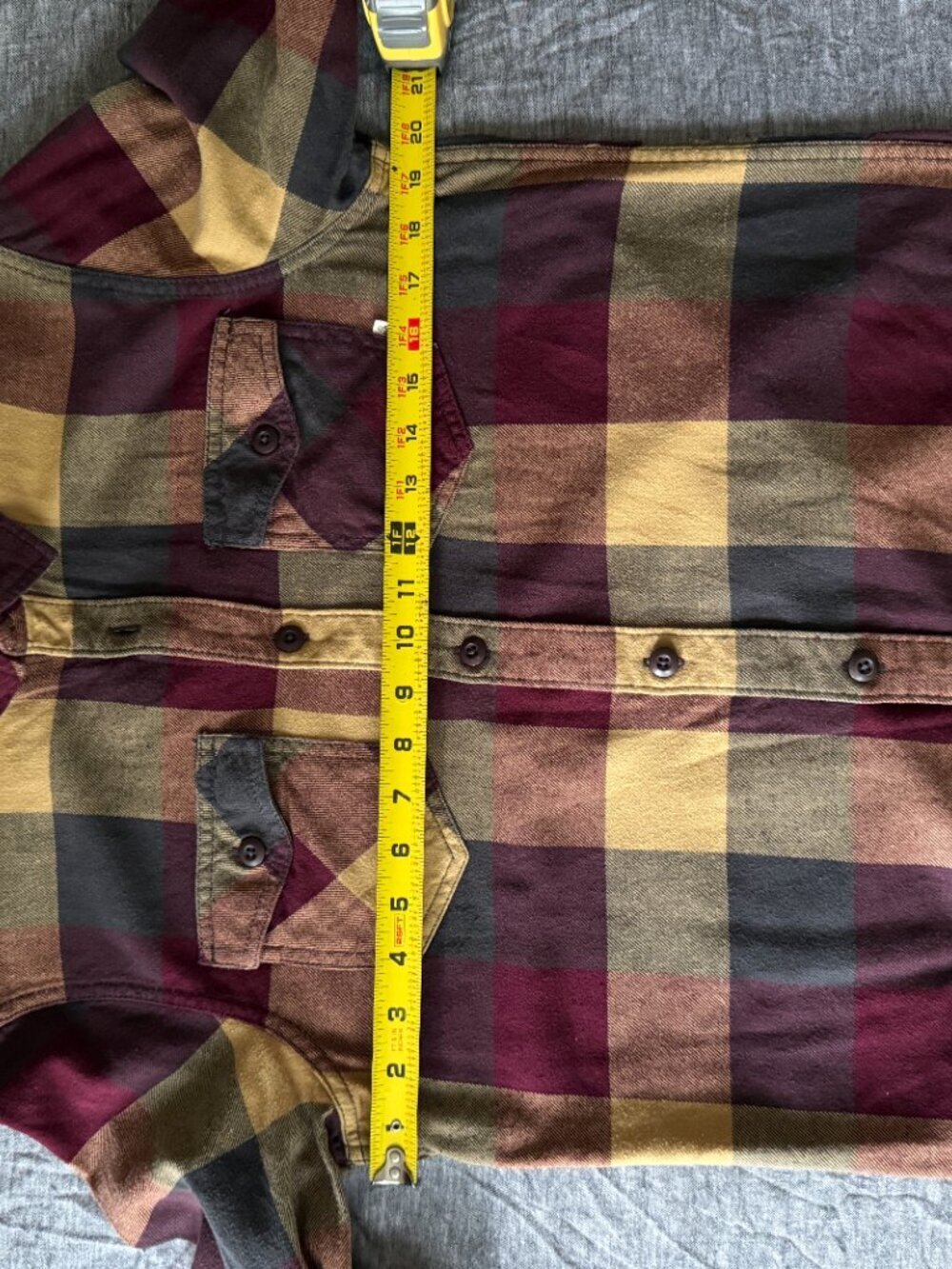 Vans Off The Wall | Plaid Flannel Fall Shirt | Men's S (Fits Womens Medium) - Picture 6 of 7